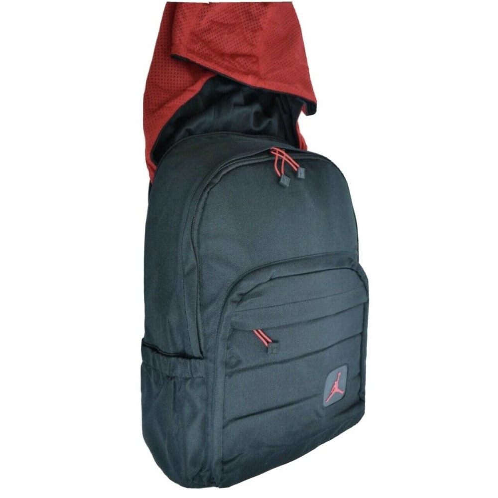 Nike Air Jordan Laptop Backpack w/ Red Hoodie